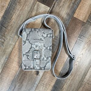 Snakeskin Crossbody Bag